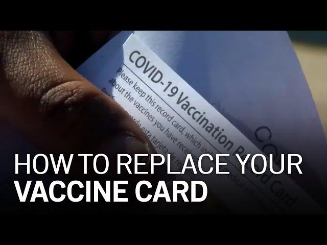 Explained: How to Replace Your COVID-19 Vaccine Card