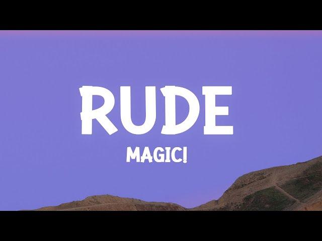 MAGIC! - Rude (Lyrics)