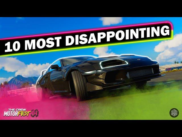 THE 10 MOST DISAPPOINTING Cars in The Crew Motorfest