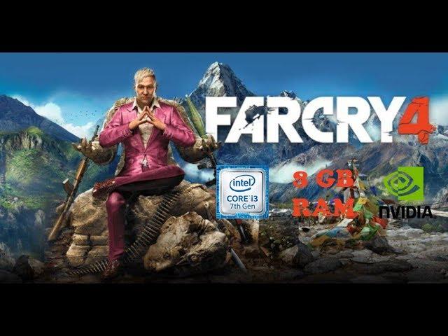 Far Cry 4 | i3 7100U | 8 GB RAM | Nvidia MX110