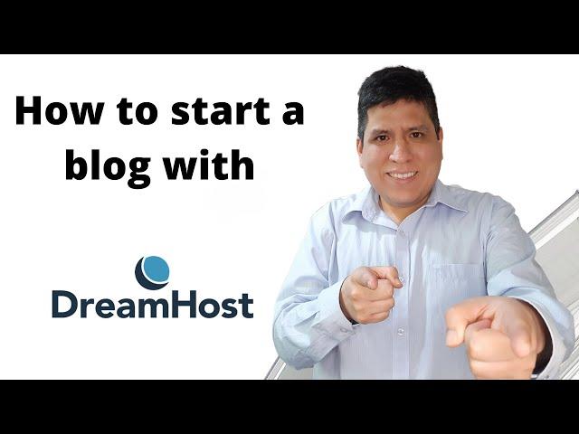 HOW  TO START A BLOG with DreamHost | Dreamhost pros and cons