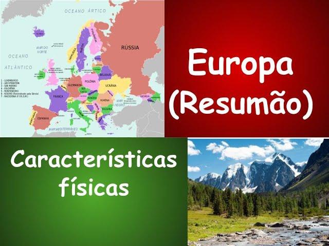 Europa aspectos físicos