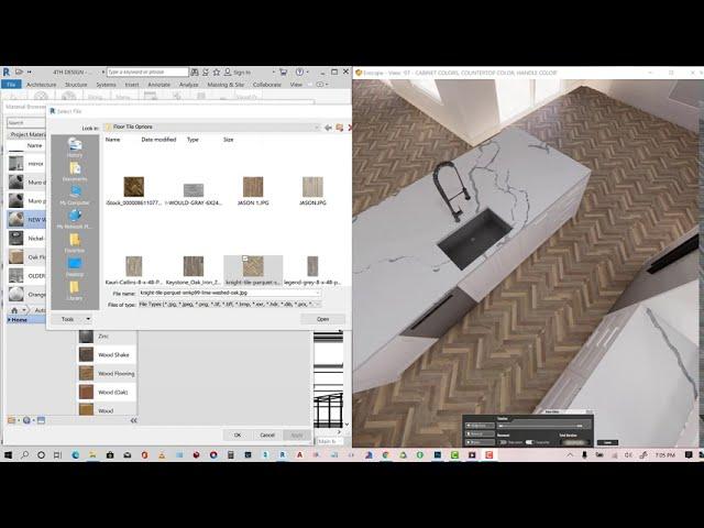 How to Make Seamless Patterns For 3D Interior Design Using Real Images | Textures | Floor | REVIT