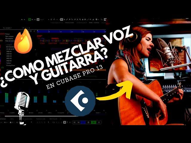 Como mezclar VOCES y GUITARRAS profesionalmente dentro de CUBASE pro 13