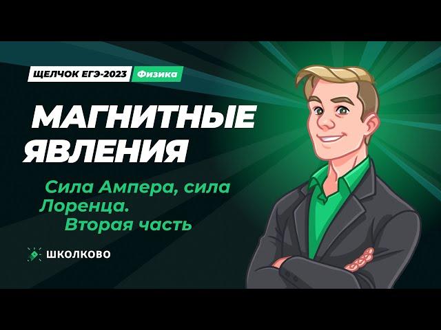 Щелчок по физике | Магнитные явления. Сила Ампера, сила Лоренца. Вторая часть