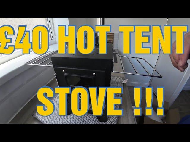 Cheapest hot tent stove EVER !!!