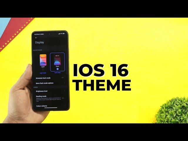 Most Awaited iOS 16 Theme For Redmi,Poco & Xiaomi Device | Convert Miui 13 To iOS 16