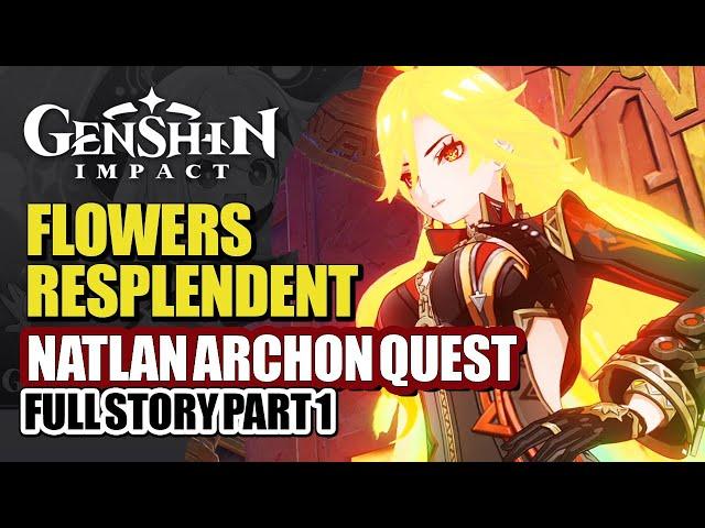 Natlan Archon Quest Part 1 Full Story HD | Kachina & The Pilgrimage Tournament | Genshin Impact 5.0