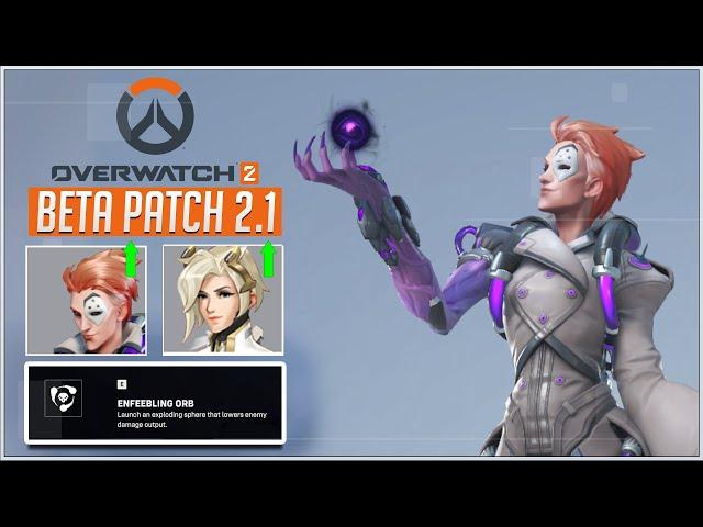 MOIRA has a NEW ABILITY: NECROTIC ORB | Overwatch 2 Beta 2.1 Patch