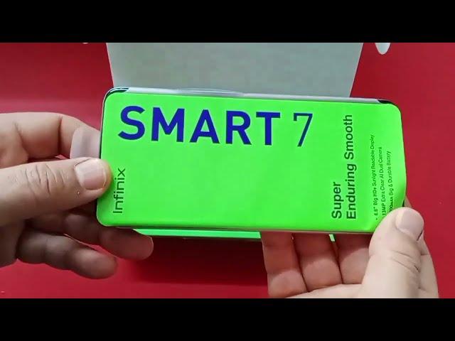 infinix smart 7 unboxing, review, test camera