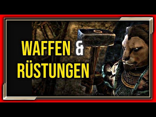 ESO Schmiedekunst | Waffen und Rüstungen herstellen? | The Elder Scrolls Online Guides von A-Z