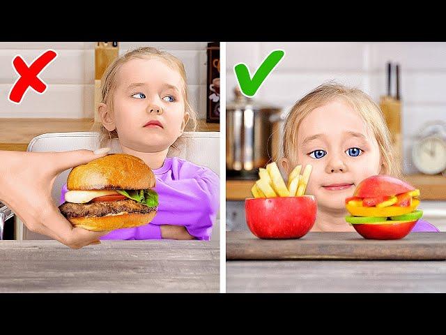 Smart Hacks For Crafty Parents || How to Teach Your Kids to Cook