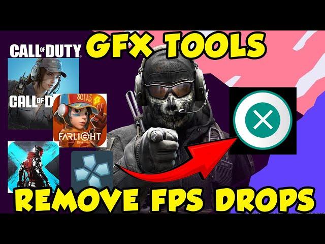 GFX TOOLS FOR ALL DEVICE ALL GAMES WORKING 2024 REMOVE LAG FPS DROPS ( PREMIUM ) BOOSTER