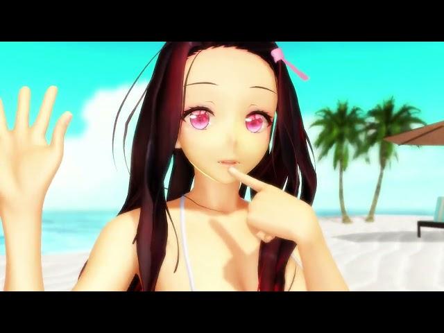 [MMD 4K] Sting [Nezuko]01