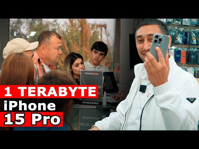 ТЕЛЕФОНИМНИ ЯНГИСИГА АЛМАШТИРДИМ! TEXNO BOZORDA! IPHONE 15 PRO