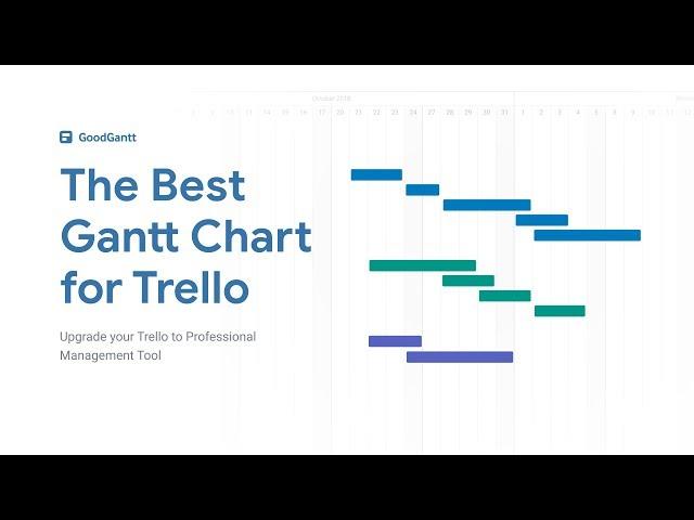 Good Gantt - The Best Gantt Chart for Trello