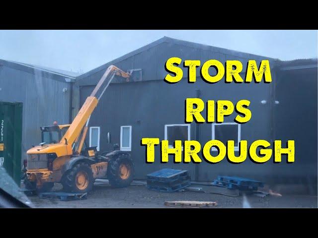 Farm Storm Damage | We Need Help | Selling Grain