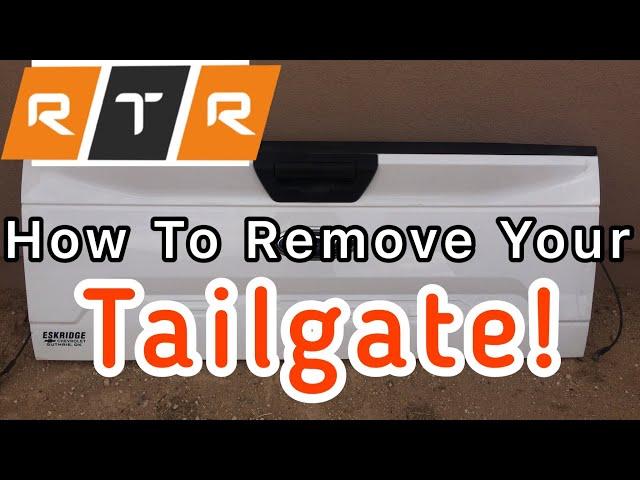 How To Remove Your Tailgate! (2015-2020 Ford F-150) #fordf150 #tramper