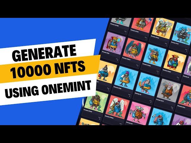 How to generate an NFT collection using NFT Art Generator 2023 (Generate 10k NFT collection)