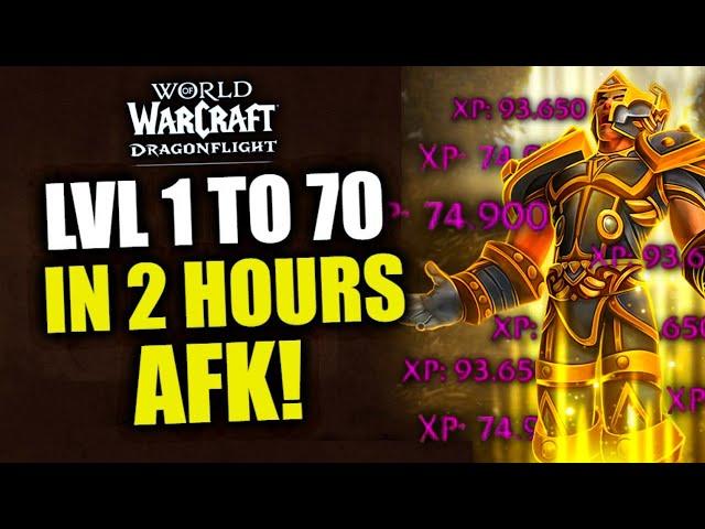 [EXPIRED] FASTEST WAY TO LEVEL UP TO 70 WHILE AFK! WoW Dragonflight | 10.2.5 | Call of the Scarab