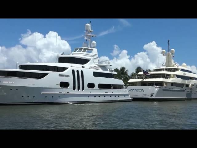 Fort Lauderdale FL.Luxury Super Yachts and Boats