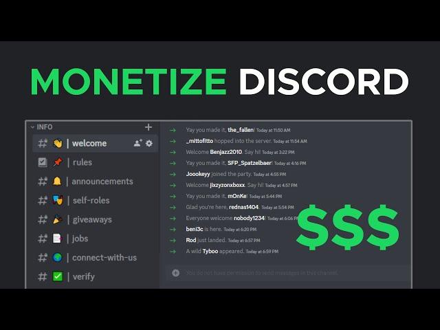 4 Ways To Earn Money From Your Discord Server (Quick & Easy)