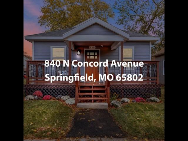 840 N Concord Avenue Springfield MO 65802 | 2 Bedroom Home For Sale