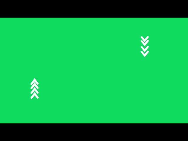 Green Screen Arrow Motion Graphic Elements | 4K | Global Kreators