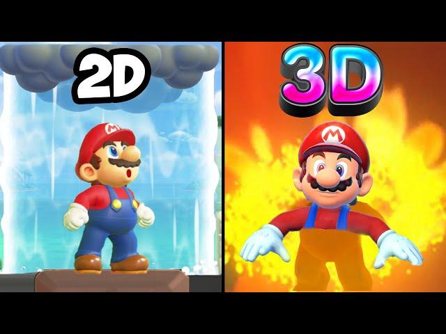 Mario Wonder, but from 2D to 3D