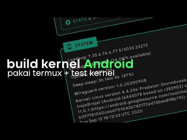 build kernel di termux 100% rill