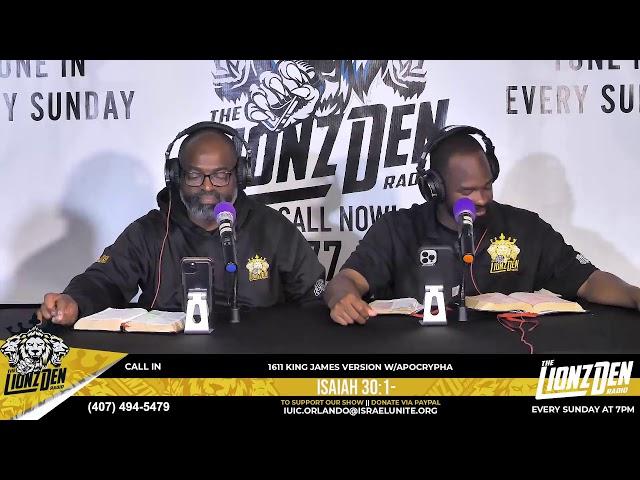 LIONZ DEN RADIO SHOW - Current Events