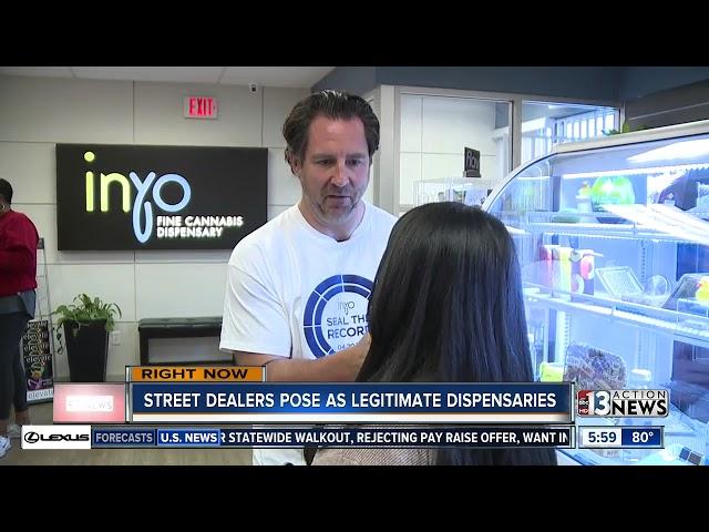 Dispensaries: Street dealers are posing as legitimate businesses to deliver marijuana in Las Vegas