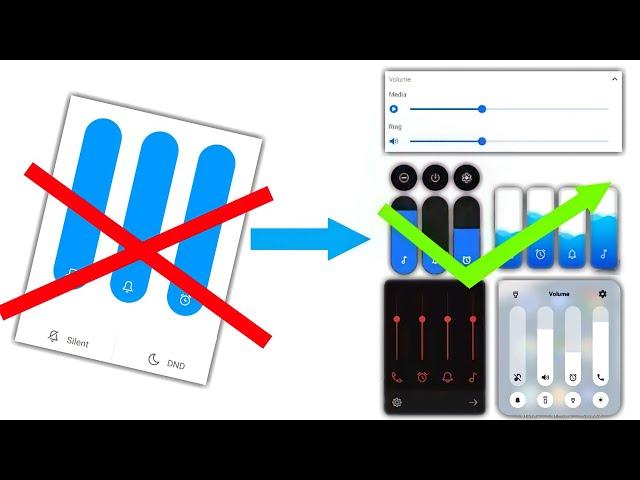 Change Volume Style On Android | Volume Slider | NoobLux