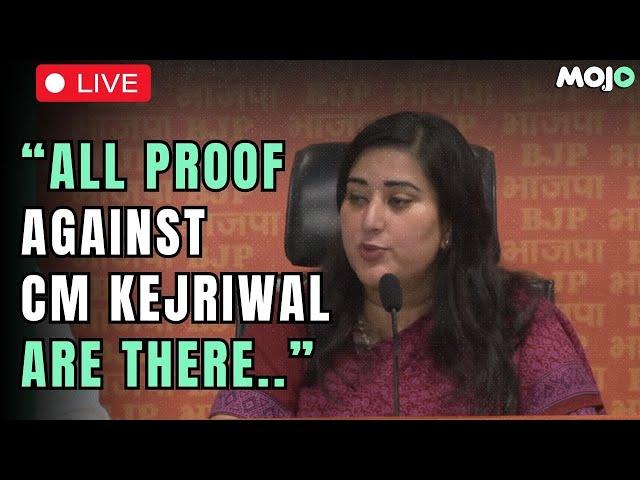 BJP LIVE | "Kejriwal Kingpin of Liquor Scam," MP Bansuri Swaraj at Press Conference, BJP HQ