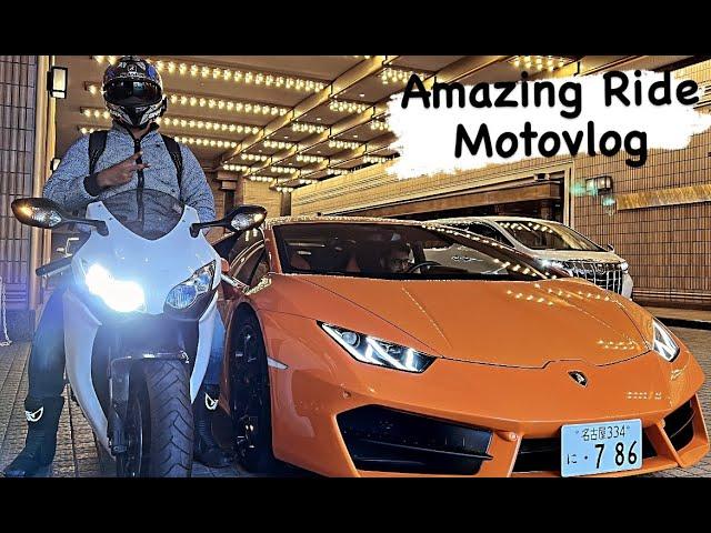 Amazing Ride on Lamborghini | CBR1000RR Motovlog | Arslan Zafar | YAMAHA MT09 FZ09