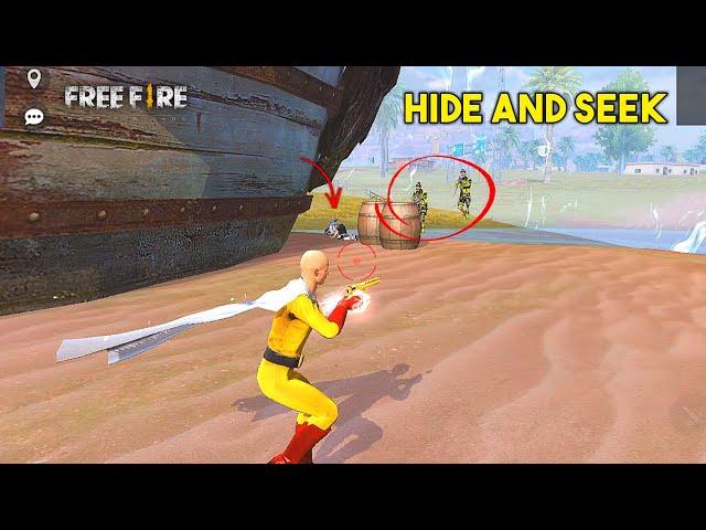 Ajjubhai Clash Squad HIDE and SEEK Gameplay with Amitbhai, Romeo and XMania - Garena Free Fire