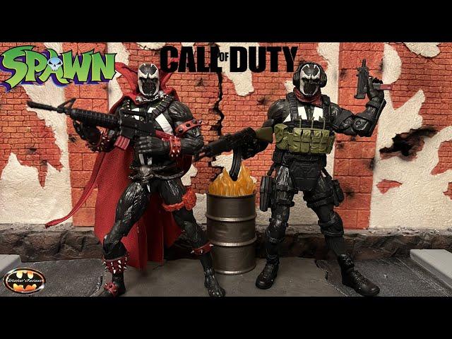 McFarlane Spawn Call of Duty Spawn & Tactical Spawn Action Figure Review & Comparison