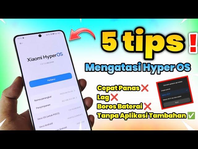 Tips Cara Mengatasi Hp Xiaomi Atau Poco Yang Cepat Panas | Tanpa Alat Tambahan