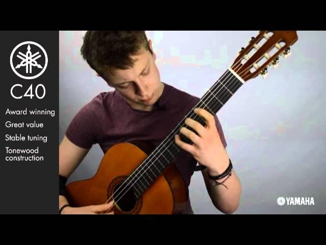 Yamaha C40 Classical Guitar Demo | Yamaha Music London