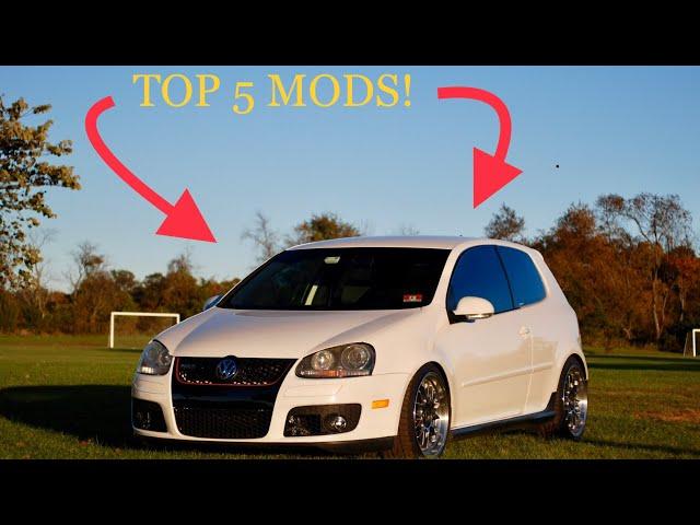 TOP 5 MUST DO mods for your MK5 GTI!