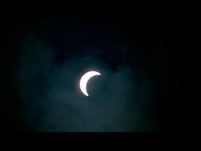 The Great American Solar Eclipse as seen from Asheville, North Carolina: LIVESTREAM
