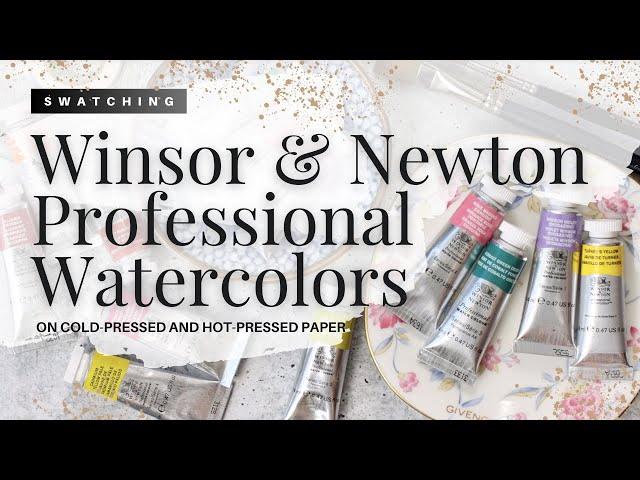 Winsor & Newton Professional Watercolours, Part 1