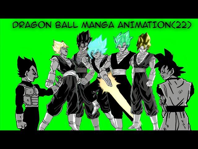 Dragon Ball Manga Animation Green screen | total (22)