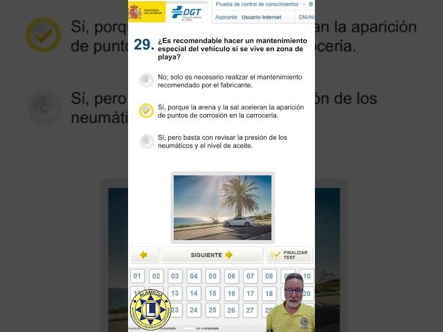 Examen DGT - Mantenimiento - #carnetdeconducir #permisob  #autoescuela  #aprendeaconducir