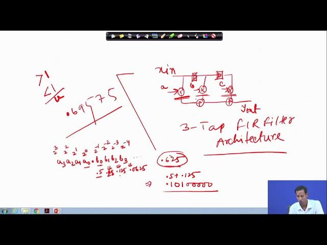 Lecture 37: Reconfigurable Constant Multiplier Design