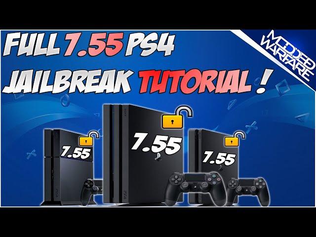 (EP 1) How to Jailbreak the PS4 (7.55 or Lower!)