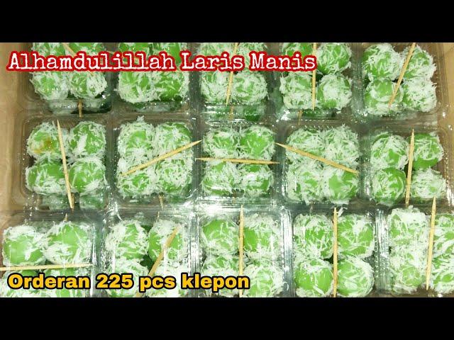 Banjir Orderan Jualan ini.. Resep Klepon Praktis dan Ekonomis..