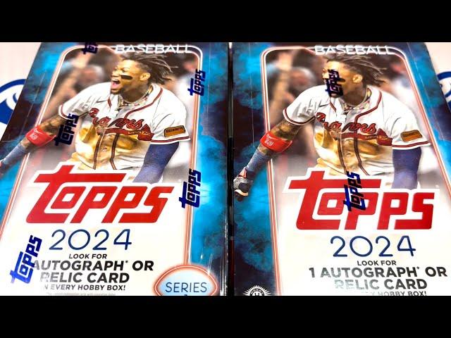 NEW RELEASE!  2024 TOPPS SERIES 1 HOBBY BOXES!  BIG CASE HIT!