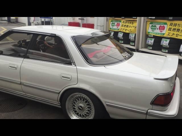 なにわ管　JZX81 マークⅡ　1JZ-GE サウンド