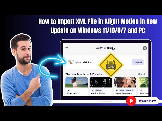 How to Import XML File in Alight Motion in New Update on Windows 11/10/8/7 and PC